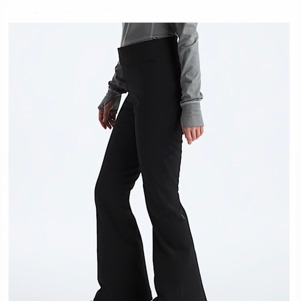 The North Face Women's Black Flare Pants Snoga Ski Snow